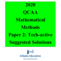 Detailed answers 2020 QCAA QCE Maths Methods Exam Paper 2